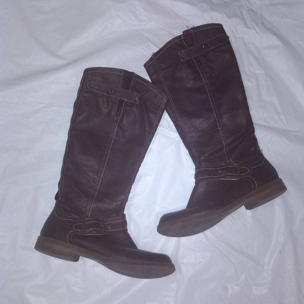 Sbbica of California Brown Side Zip Boots Size 7.5
